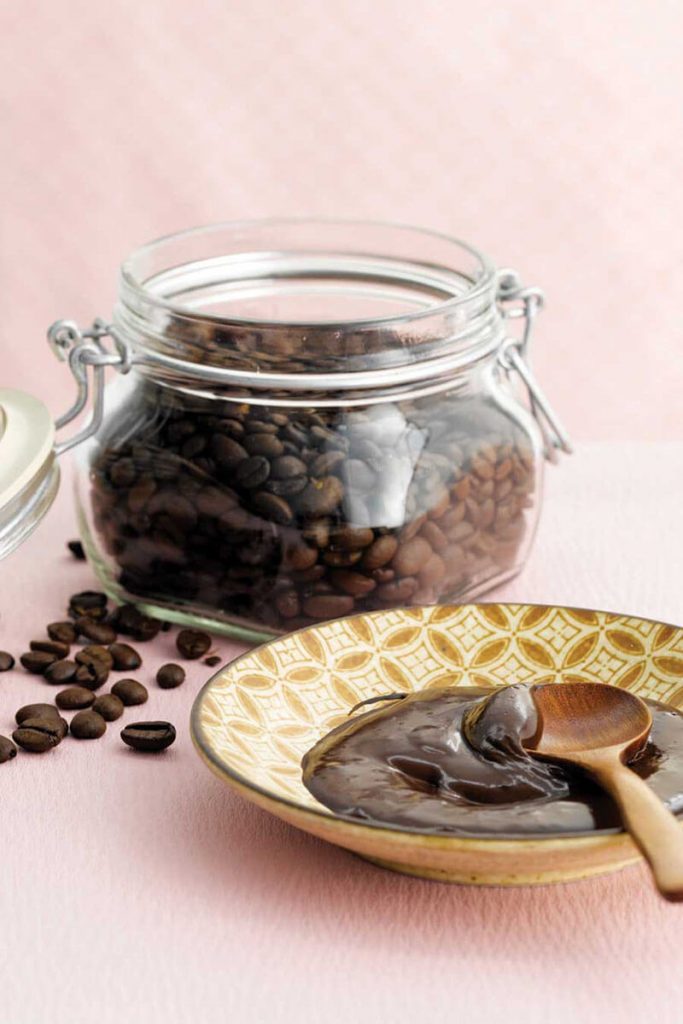 ходратираща маска с кафе и какао