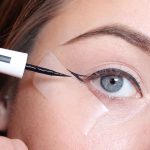 нанасяне на течна очна линия