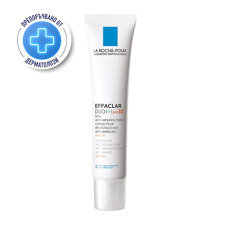 Терапия срещу несъвършенства La Roche-Posay Effaclar DUO+, Против белези, SPF30, 40 мл