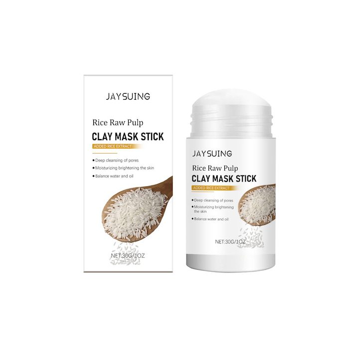 Jaysuing Rice Clean Mud Mask Stick Дълбоко почистваща