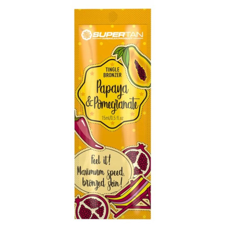 Бронзант с тингъл ефект