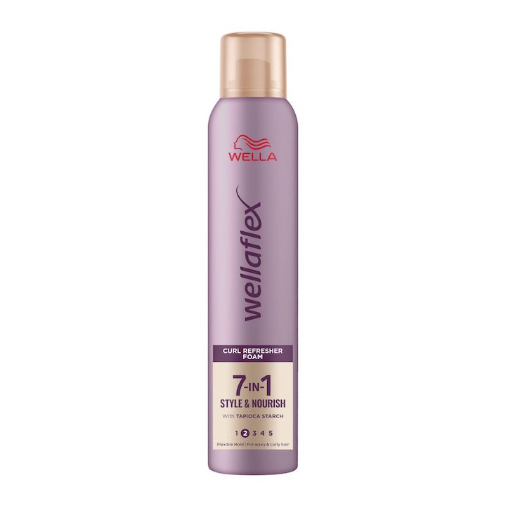 Пяна за коса Wellaflex 7IN1 Curl Refresh