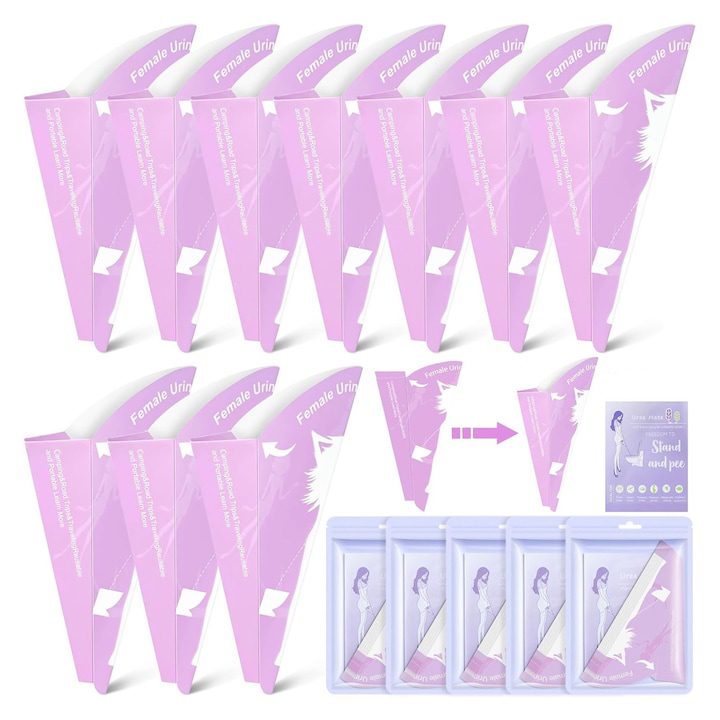 Комплект преносими писоари от 50 части за жени