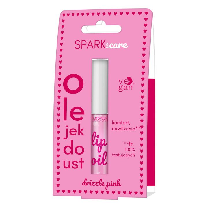 FLOS-LEK Drizzle Розово масло за устни