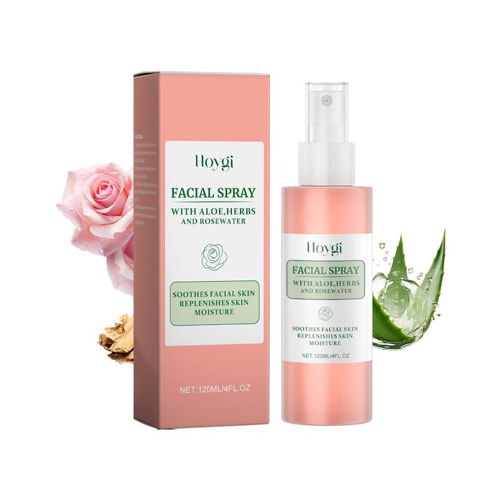 Хидратиращ спрей за лице с роза