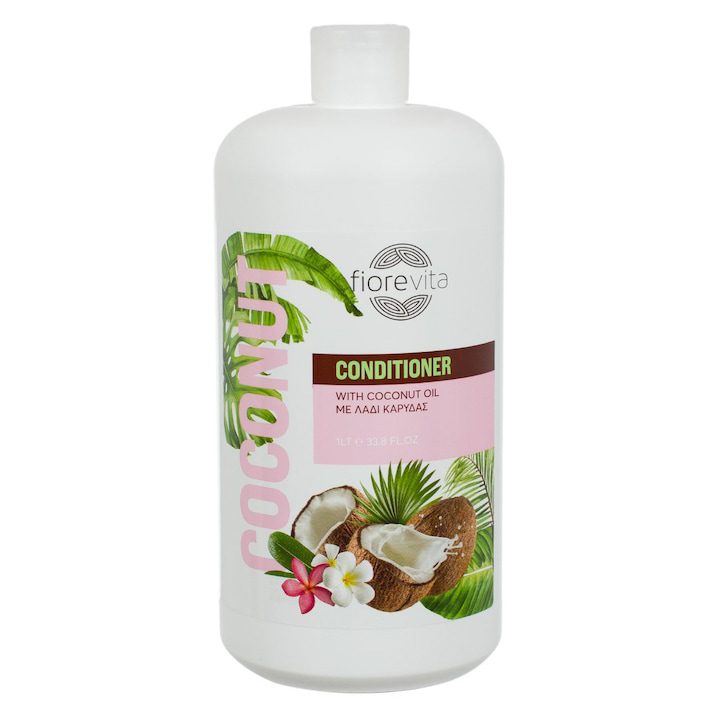 Балсам за коса с кокосово масло 1л - fiorevita - eMAG.bg