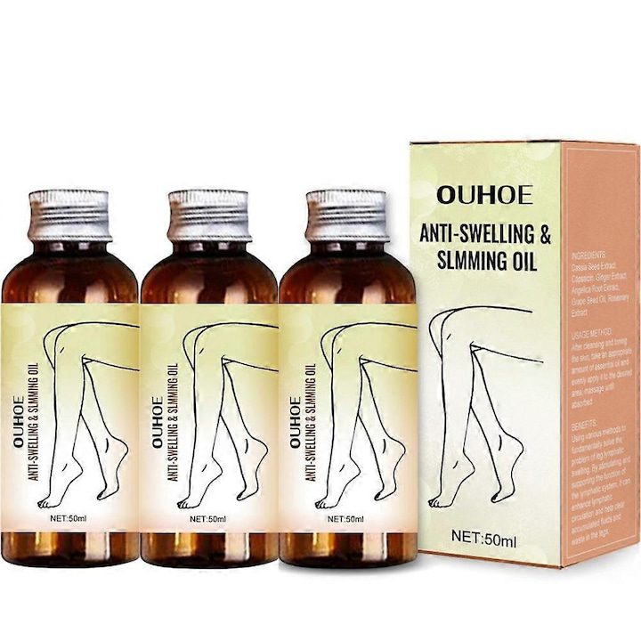 Комплект масажни масла против подуване