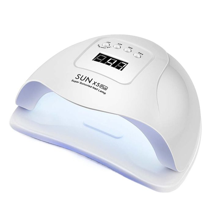 Професионална UV LED лампа за нокти 80 W със сензори