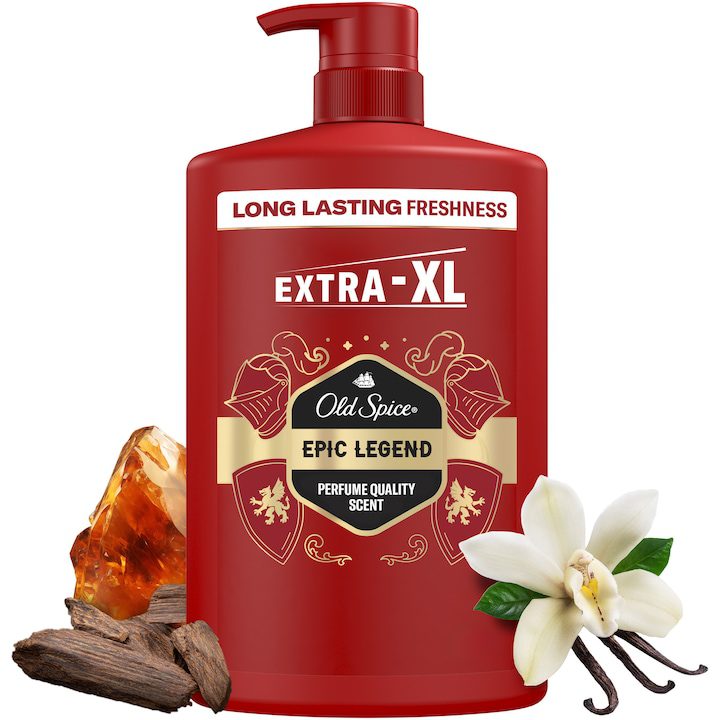 Душ гел и шампоан 3 в 1 Old Spice Epic Legend