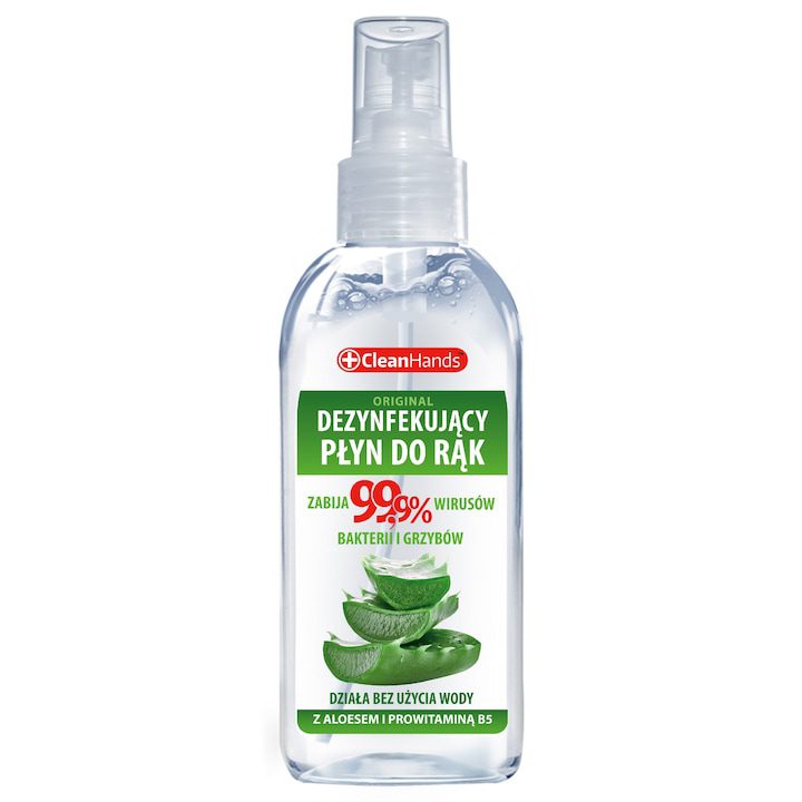 Антибактериален спрей за дезинфекция на ръце