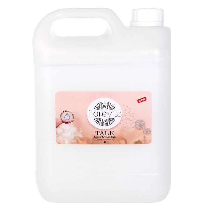 Течен сапун с вкус на талк 4л - fiorevita - eMAG.bg