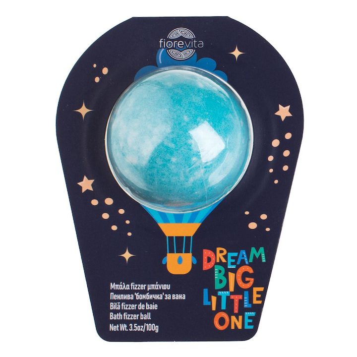 Синя ароматизирана бомба за вана