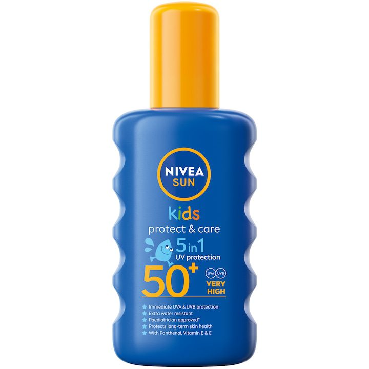 Слънцезащитен спрей с цвят Nivea Sun SPF 50+