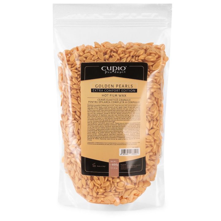 Еластична вакса Cupio Golden Pearls 600гр - eMAG.bg