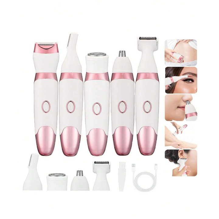 Електрическа самобръсначка пет в едно с LED дисплей