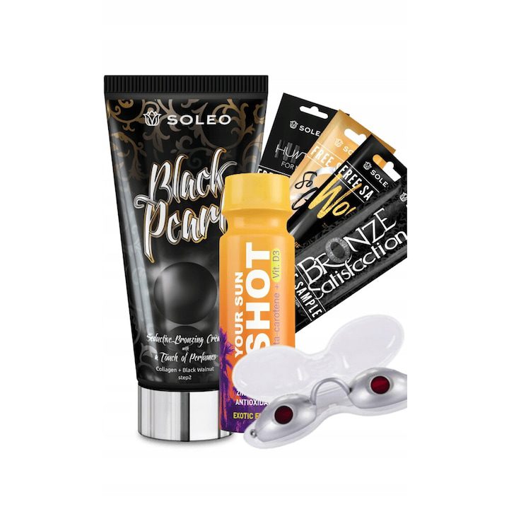 Soleo Black Pearl 150 мл Силен бронзант