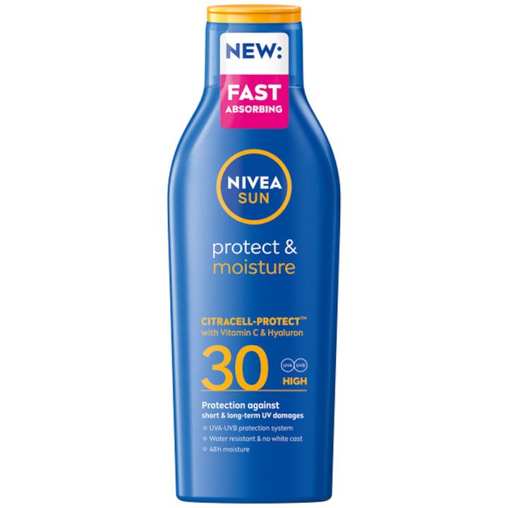 Слънцезащитен лосион Nivea Sun Protect & Moisture SPF 30