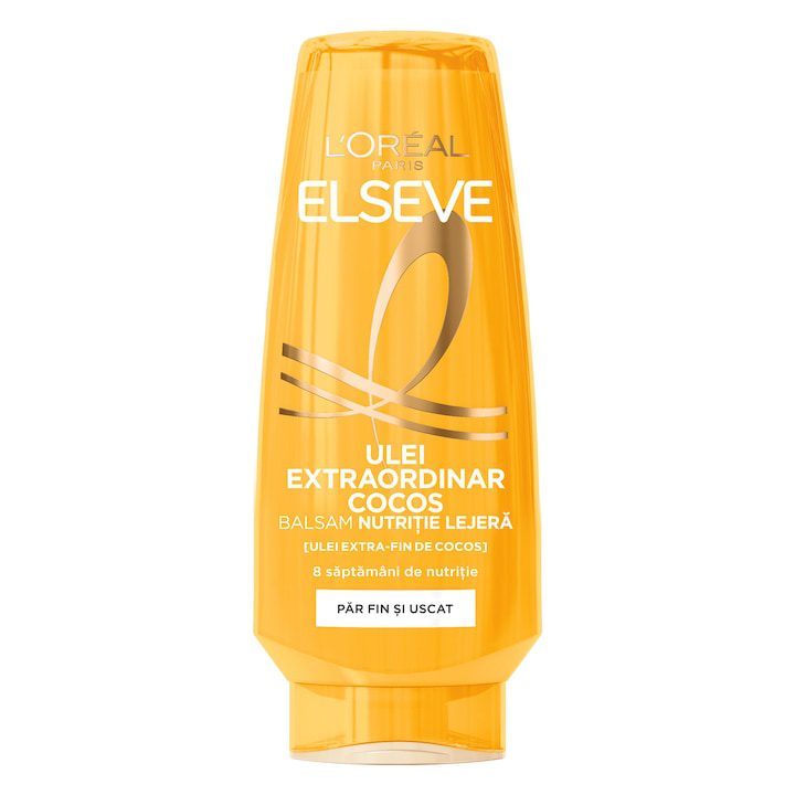 Балсам за лесно подхранване L'Oreal Elseve extraordinar с масло от кокос за нормална до суха коса