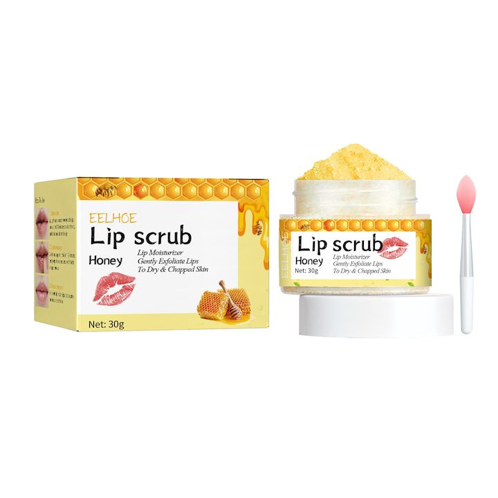 EELHOE Скраб за устни с мед