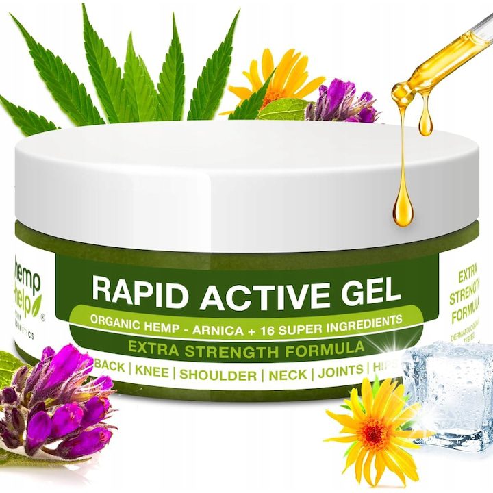 Бързодействащ гел Hemp Help