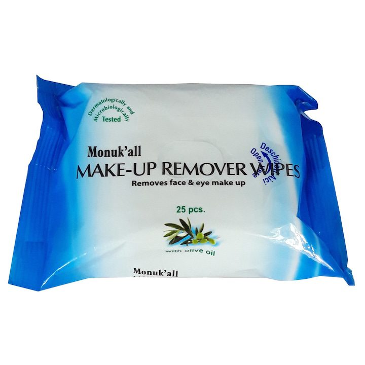 Мокри кърпички за премахване на грим 25 бр./оп - eMAG.bg