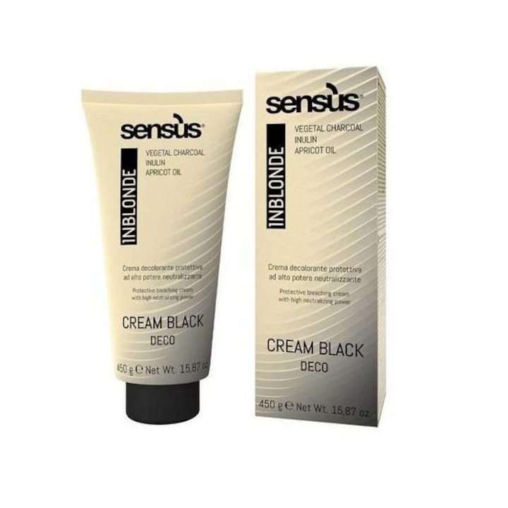 Избелващ крем Sensus InBlonde Cream Black Deco 450гр - eMAG.bg