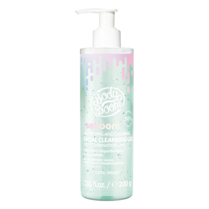 Измиваш гел Body Boom Seboom За Лице Матиращ И Нормализиращ 200Гр - eMAG.bg