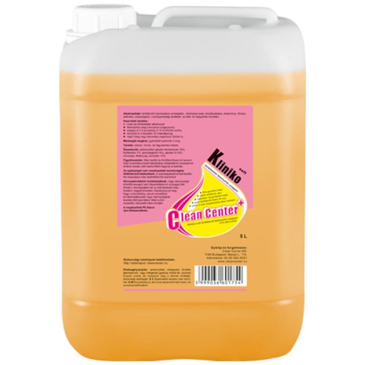 Kliniko-Soft течен дезинфектант за почистване на ръце 5л - eMAG.bg