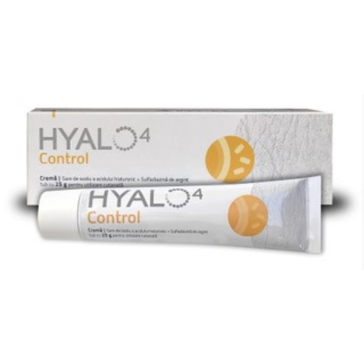 Крем Hyalo4Control с хиалуронова киселина и сребърен сулфадиазин за лечение на рани с риск от инфекция