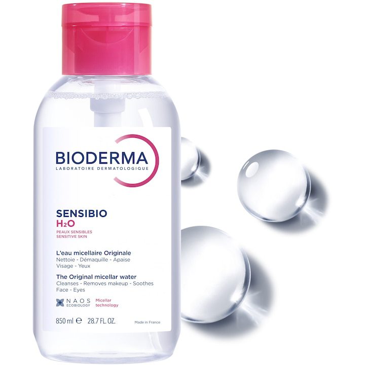 Мицеларна вода Bioderma Sensibio H2O за чувствителна кожа
