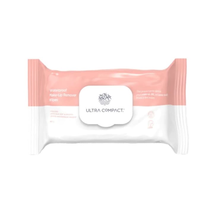 Ultra Compact водоустойчиви кърпички за премахване на грим