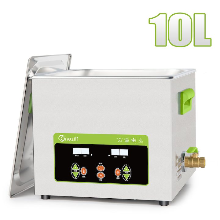 Ултразвукова почистваща машина ONEZILI 10L с нагревател и таймер