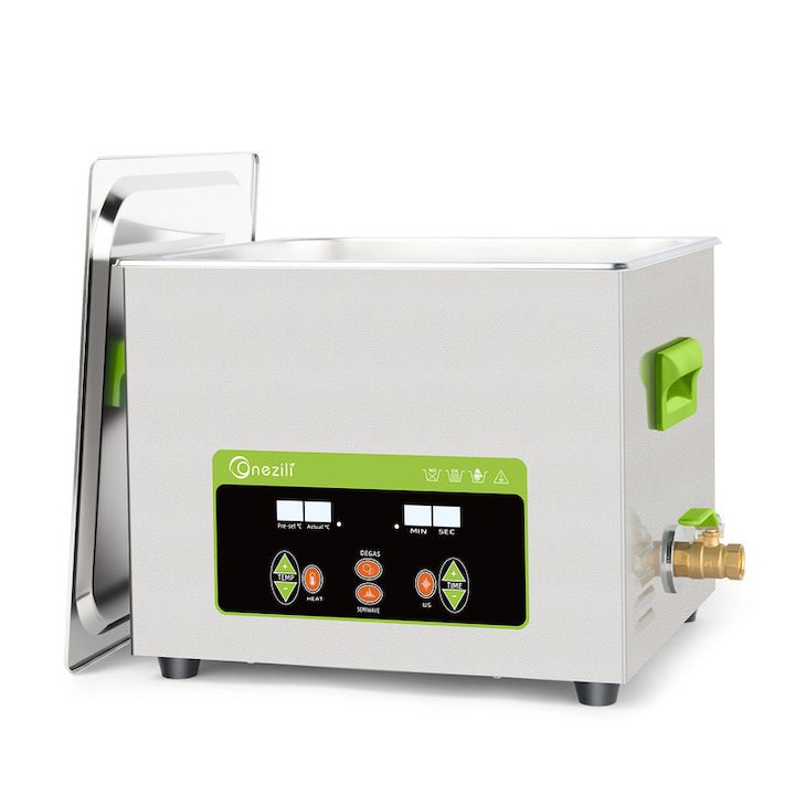 Ултразвукова почистваща машина ONEZILI 15L с нагревател и таймер