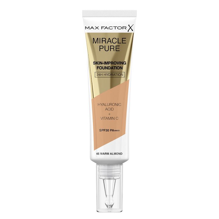 Фон дьо тен Max Factor Miracle Pure 45 Warm Almond