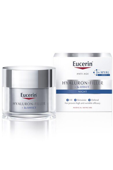 Eucerin Нощен крем  Hyaluron-Filler