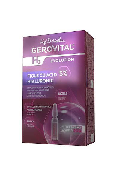 Gerovital Ампули  H3 Evolution 5% с хиалуронова киселина