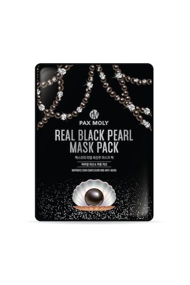 PAXMOLY Салфетка маска  с черни перли