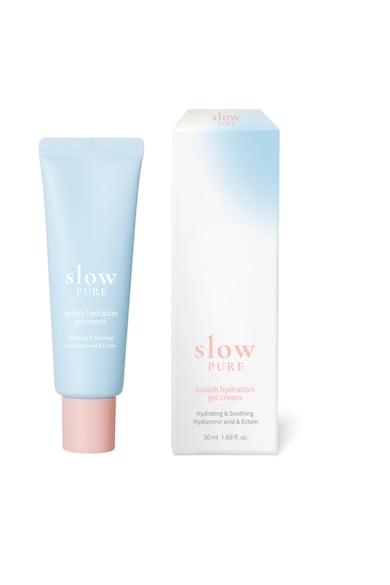 SLOWPURE Гелообразен крем за лице с хиалуронова киселина