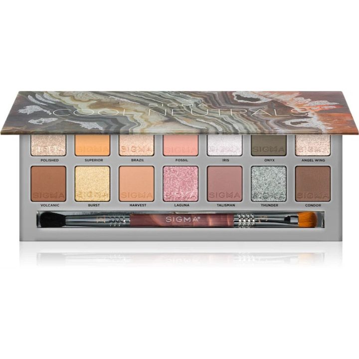 Палитра сенки за очи Sigma Beauty Cool Neutrals