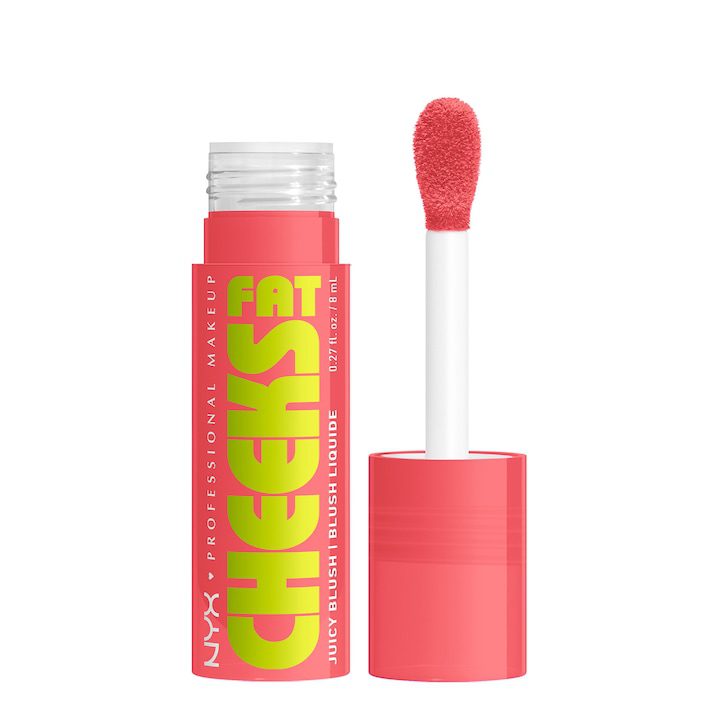 Течен руж NYX Professional Makeup Fat Cheeks 2 Fig Fizz