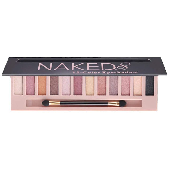 12 цвята палитра сенки за очи