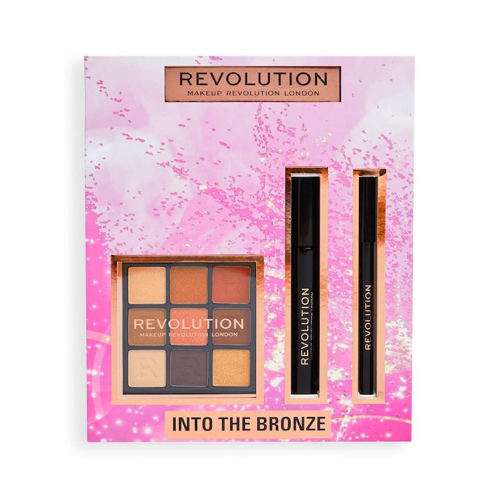Комплект гримове Makeup Revolution Into The Bronze Eye