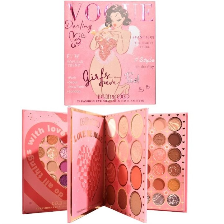 Палитра сенки за очи Cyrax Kevin&Coco