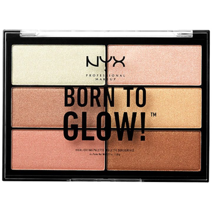 Палитра за блясък NYX PM Born to Glow