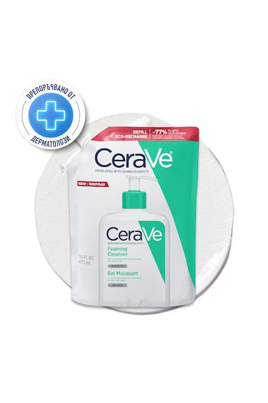 CeraVe пяна за почистване за нормална до мазна кожа