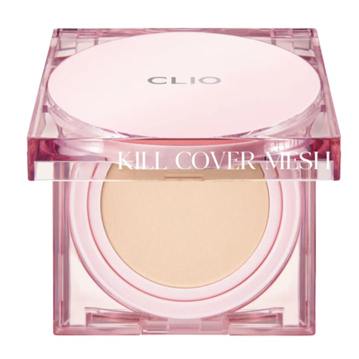Фон дьо тен Clio Kill Cover Mesh Glow Cushion Foundation 3-BY Linen 15gx2pcs (SPF50+ PA++++) - eMAG.bg