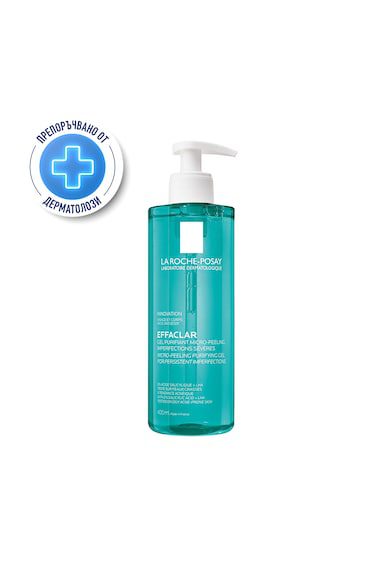 La Roche-Posay La Roche Posay Effaclar микроексфолиращ почистващ гел за лице и тяло за тежки петна