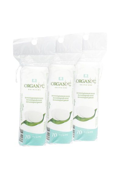 ORGANYC Комплект 3 X почистващи тампона  Изработени от органичен памук