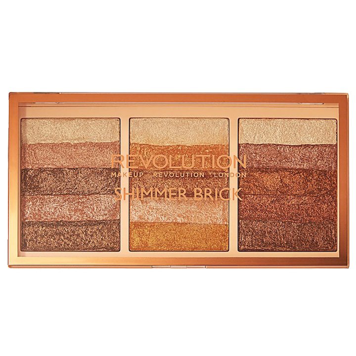 Палитра хайлайтъри Makeup Revolution Shimmer Brick Palette - eMAG.bg