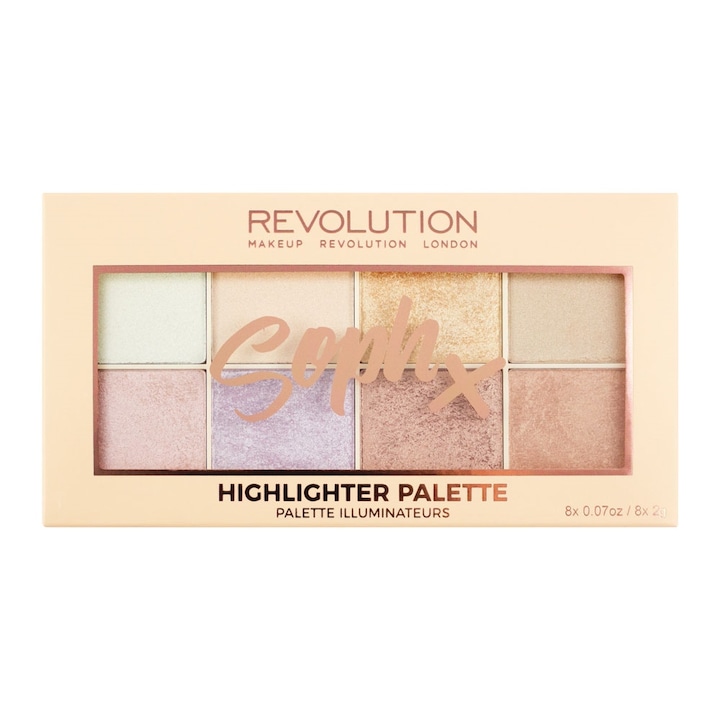 Палитра хайлайтъри Makeup Revolution Soph Highlighter Palette